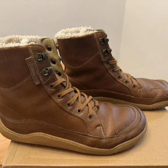 Vivobarefoot Gobi Boot Warmlined in Bark size 41 - Picture 4 of 7